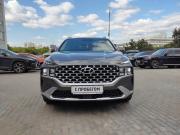серый Hyundai Santa Fe 2.2d AMT (199 л.с.) 4WD 2021 фото 3