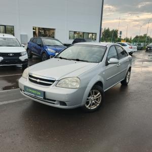 Серебряный Chevrolet Lacetti 1.4 MT (95 л.с.) 2007