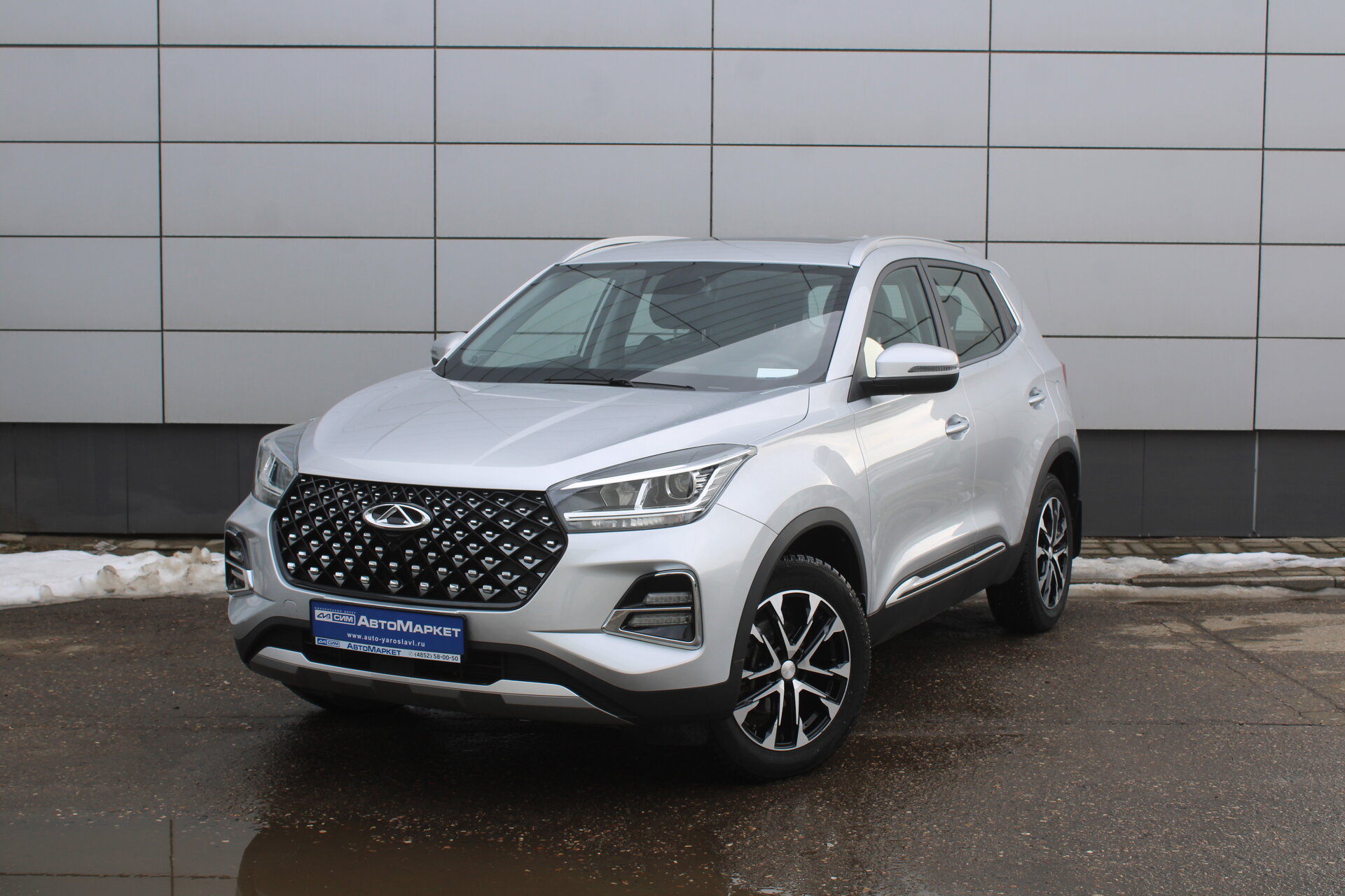 Серебряный Chery Tiggo 4 Pro 1.5 CVT (113 л.с.) 2023