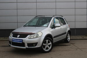 Серебряный Suzuki SX4 1.6 MT (107 л.с.) 4WD 2008