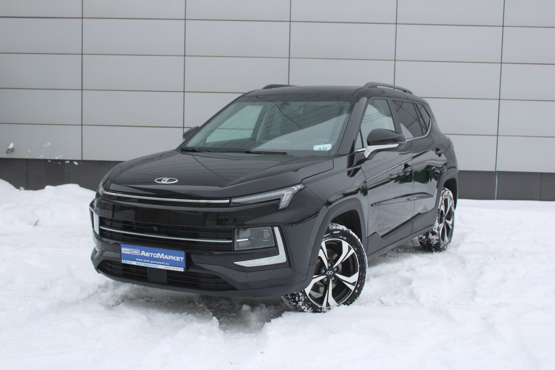 Черный Москвич 3 1.5 CVT (136 л.с.) 2024