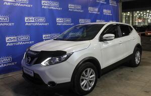 белый Nissan Qashqai 2.0 CVT (144 л.с.) 4WD 2018