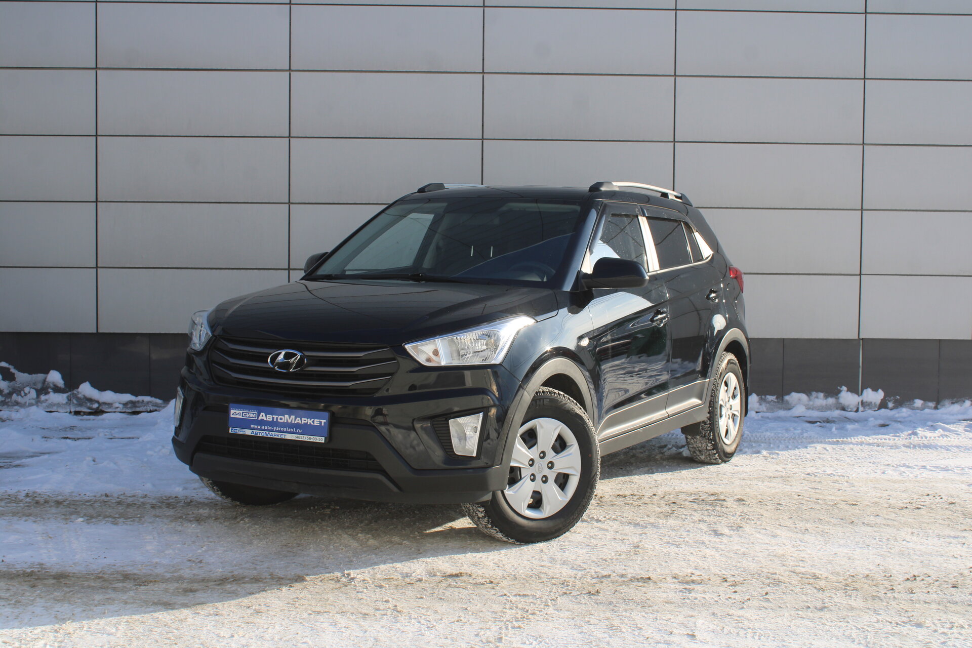 Черный Hyundai Creta 1.6 MT (123 л.с.) 2016