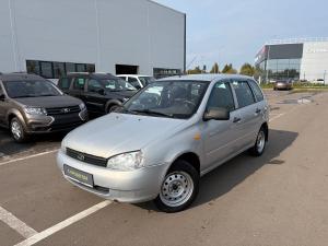 Серебряный Lada (ВАЗ) Kalina 1.6 MT (84 л.с.) 2011