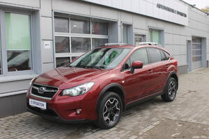 красный Subaru XV 2.0 CVT (150 л.с.) 4WD 2012