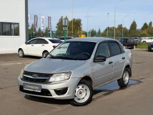 Серебряный Lada (ВАЗ) Granta 1.6 MT (87 л.с.) 2015