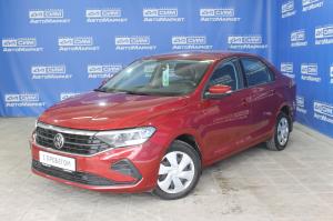 красный Volkswagen Polo 1.6 AT (110 л.с.) 2020