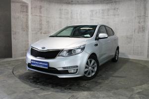 Серый Kia Rio, III Рестайлинг 1.6 MT (123 л.с.) 2016