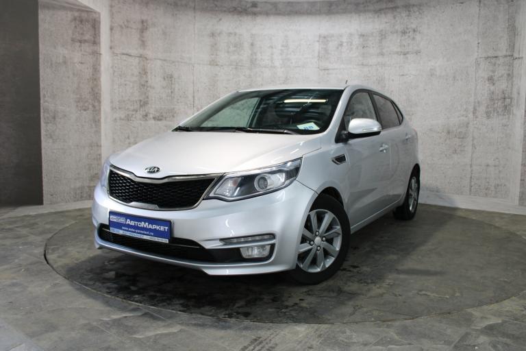 Серый Kia Rio 1.6 MT (123 л.с.) 2016