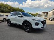 белый Hyundai Santa Fe 2.2d AT (200 л.с.) 4WD 2019 фото 25