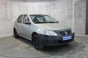 Бежевый Renault Logan 1.4 MT (75 л.с.) 2011 фото 2