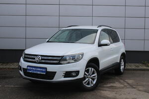 Белый Volkswagen Tiguan 1.4 MT (122 л.с.) 2014