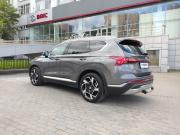 серый Hyundai Santa Fe 2.2d AMT (199 л.с.) 4WD 2021 фото 2