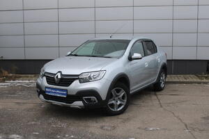 Серебряный Renault Logan Stepway 1.6 MT (113 л.с.) 2021