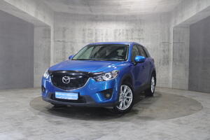 Синий Mazda CX-5 2.0 AT (150 л.с.) 4WD 2012