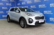серебряный Kia Sportage 2.0 AT (150 л.с.) 4WD 2018 фото 1