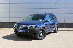 Синий Renault Duster 2.0 MT (135 л.с.) 4WD 2013
