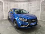 Синий Lada (ВАЗ) Vesta 1.6 MT (106 л.с.) 2021 фото 2