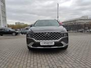 серый Hyundai Santa Fe 2.2d AT (200 л.с.) 4WD 2021 фото 3