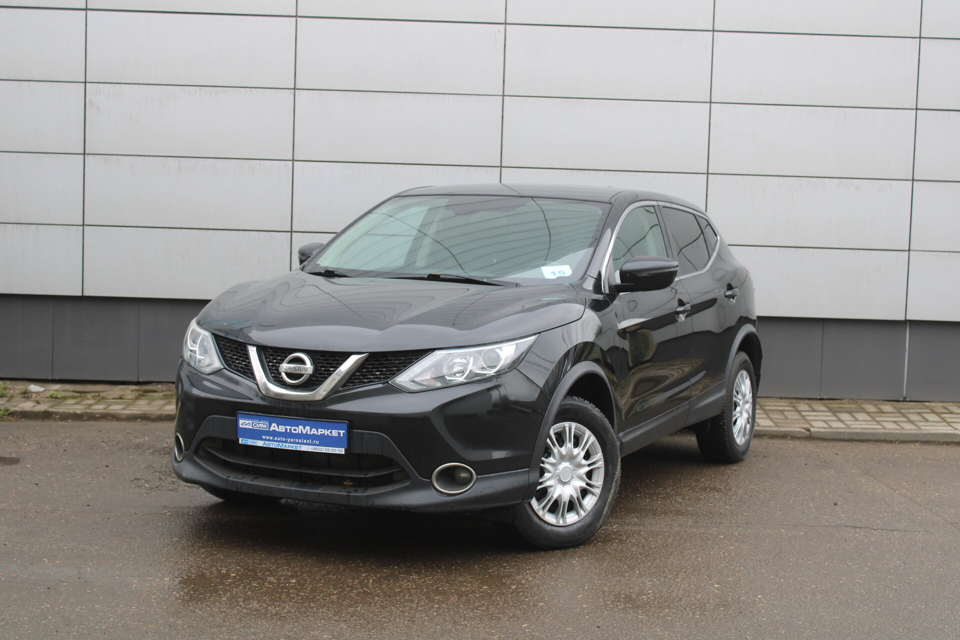 Черный Nissan Qashqai 1.2 MT (115 л.с.) 2017