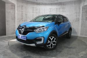 Голубой Renault Kaptur 2.0 MT (143 л.с.) 4WD 2017