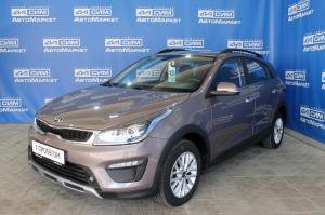 коричневый Kia Rio, IV X-Line 1.6 AT (123 л.с.) 2019