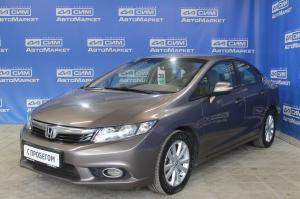 коричневый Honda Civic 1.8 AT (142 л.с.) 2012
