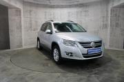 Серый Volkswagen Tiguan 1.4 MT (150 л.с.) 4WD 2009 фото 2
