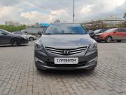 серый Hyundai Solaris 1.4 AT (107 л.с.) 2016 фото 3