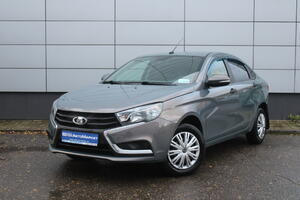 Серый Lada (ВАЗ) Vesta 1.6 MT (106 л.с.) 2016