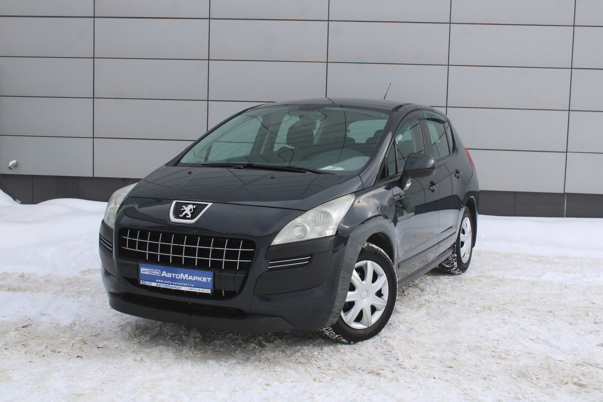 Серый Peugeot 3008 1.6 MT (120 л.с.) 2011