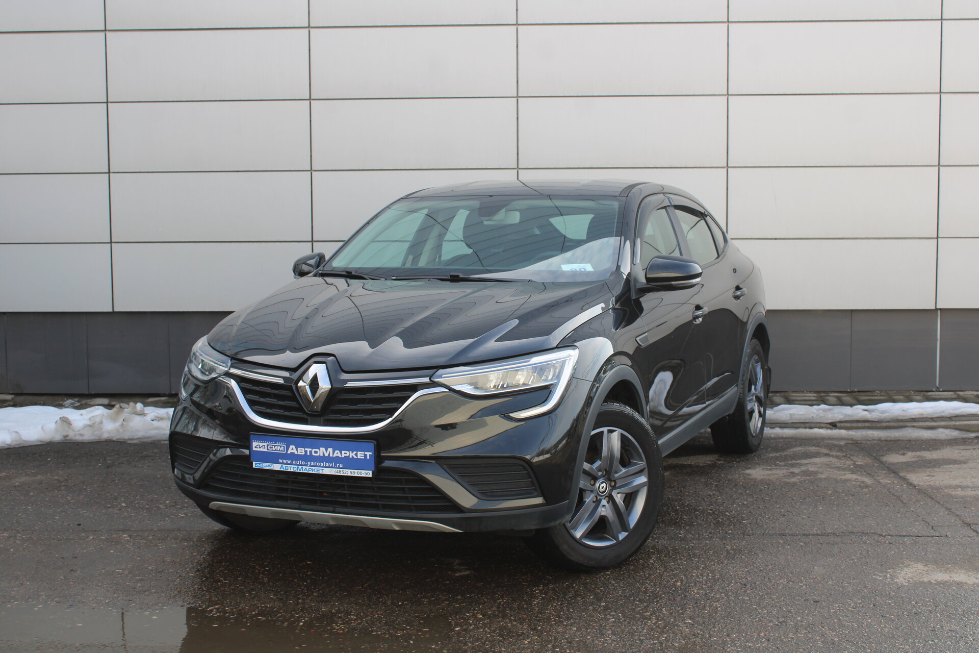 Черный Renault Arkana 1.6 MT (114 л.с.) 2022