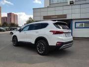 белый Hyundai Santa Fe 2.2d AT (200 л.с.) 4WD 2019 фото 2