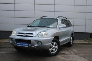 Серебряный Hyundai Santa Fe Classic 2.0d MT (112 л.с.) 4WD 2008