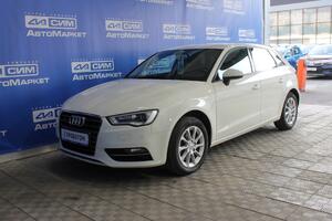белый Audi A3 1.8 AMT (180 л.с.) 4WD 2013