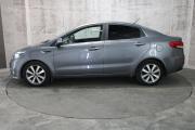Серый Kia Rio 1.6 AT (123 л.с.) 2016 фото 4