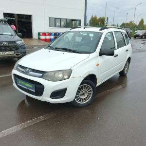Белый Lada (ВАЗ) Kalina 1.6 MT (87 л.с.) 2014
