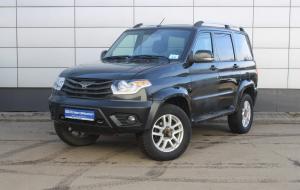 Черный УАЗ Патриот 2.7 MT (128 л.с.) 4WD 2014