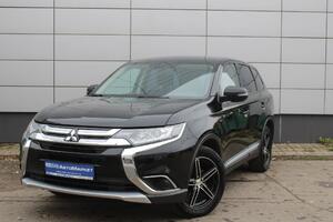 Черный Mitsubishi Outlander 2.0 CVT (146 л.с.) 4WD 2017