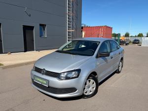 Серебряный Volkswagen Polo 1.6 MT (105 л.с.) 2014