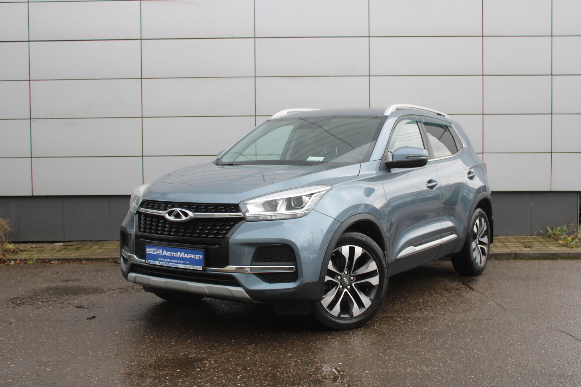 Серый Chery Tiggo 4 2.0 CVT (122 л.с.) 2019