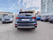 синий Hyundai Santa Fe 2.2d AT (197 л.с.) 4WD 2016 фото 22