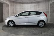 Серебряный Hyundai Solaris 1.4 MT (107 л.с.) 2016 фото 4