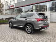 серый Hyundai Santa Fe 2.2d AT (200 л.с.) 4WD 2021 фото 2