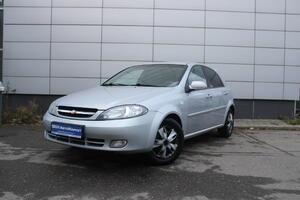Серебряный Chevrolet Lacetti 1.6 MT (109 л.с.) 2009