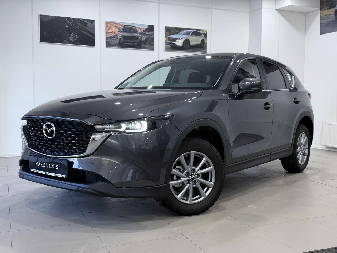 Серый Mazda CX-5 2.0 AT (155 л.с.) 2025