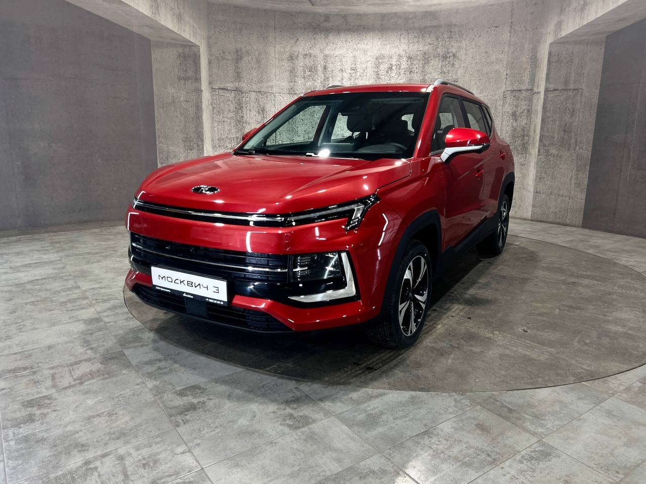 красный Москвич 3 1.5 CVT (136 л.с.) 2025