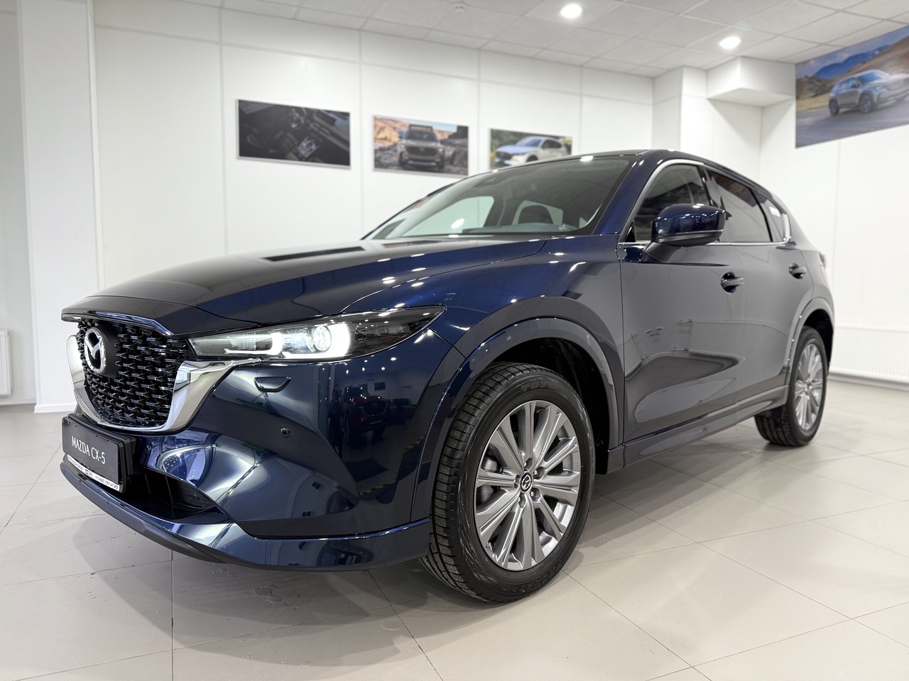 синий Mazda CX-5 2.0 AT (156 л.с.) 4WD 2025