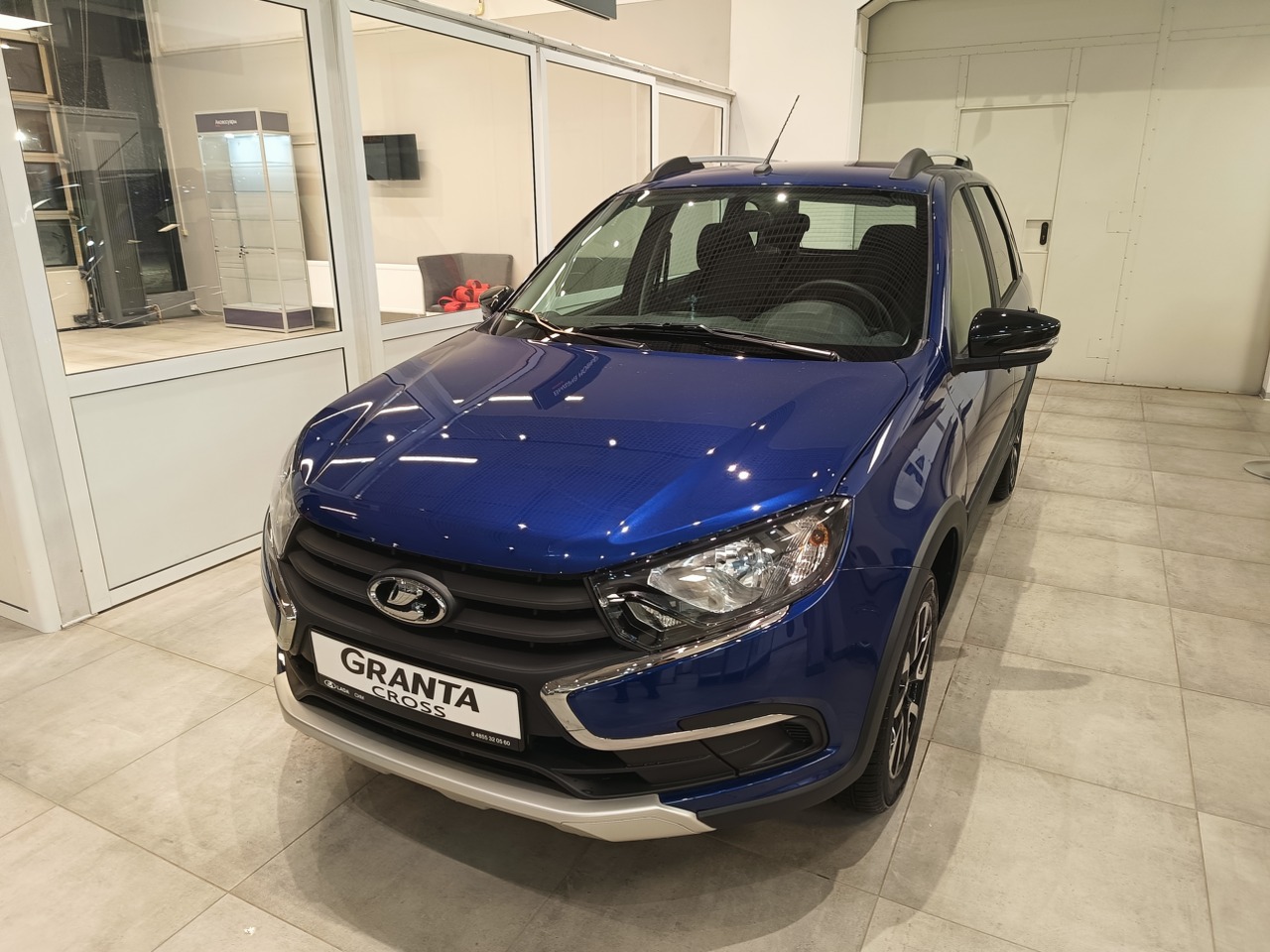синий Lada (ВАЗ) Granta Cross 1.6 MT (90 л.с.) 2026