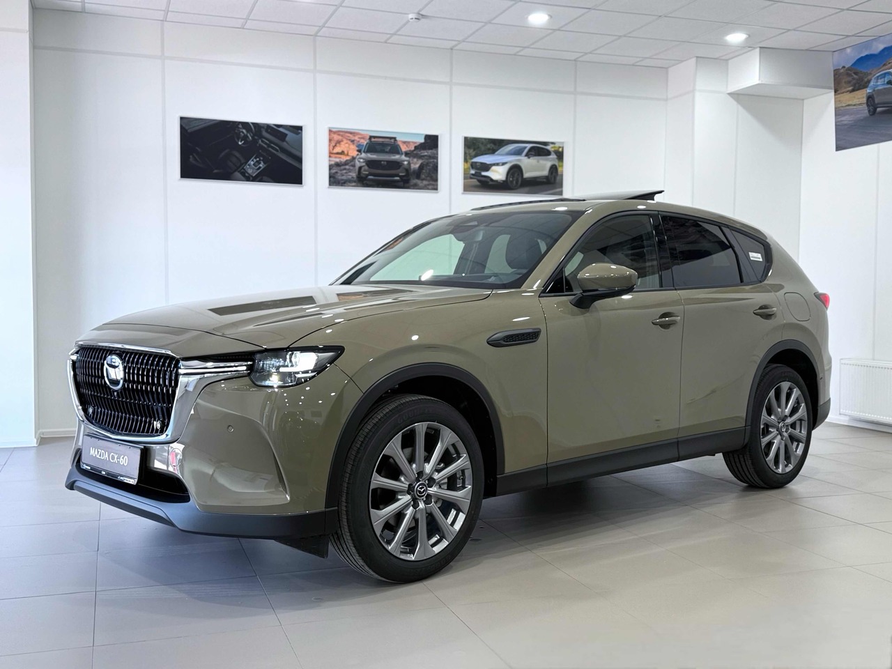 желтый Mazda CX-60 2.5 AT (188 л.с.) 4WD 2025